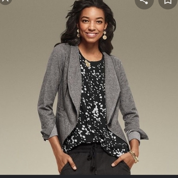 Cabi cosmos oversized layered black blouse S - Picture 2 of 16